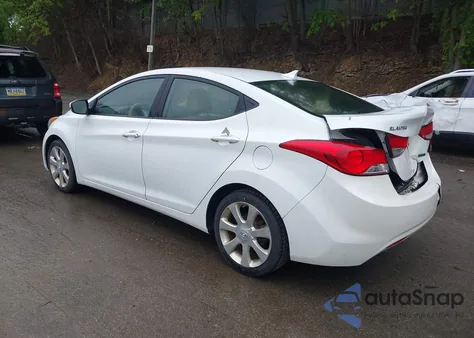 2012 Hyundai Elantra Limited из США, поврежденный, VIN 5NPDH4AE6CH086028